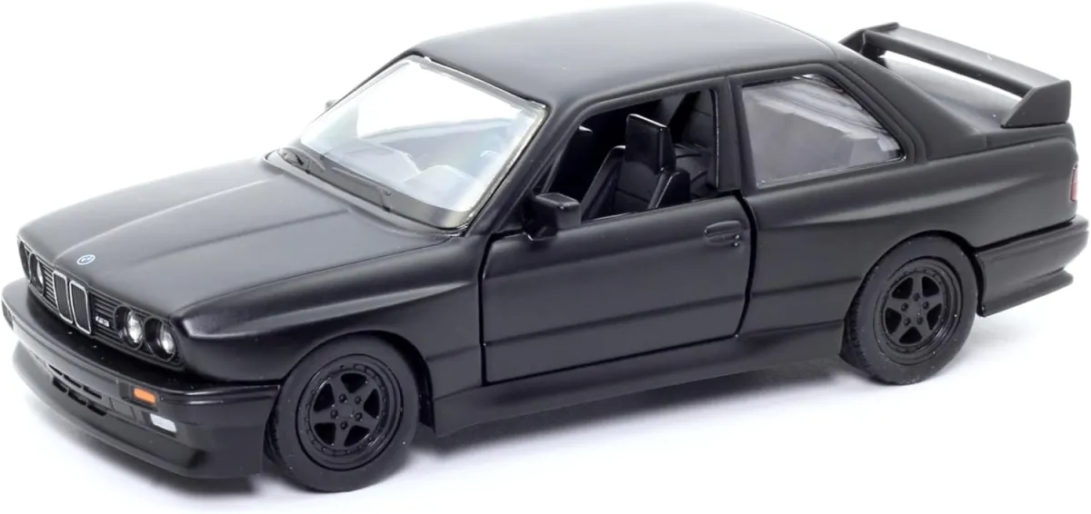 بي إم دبليو M3 E30 (1986-1991) أسود مطفي | يو إيه إي دايكاست